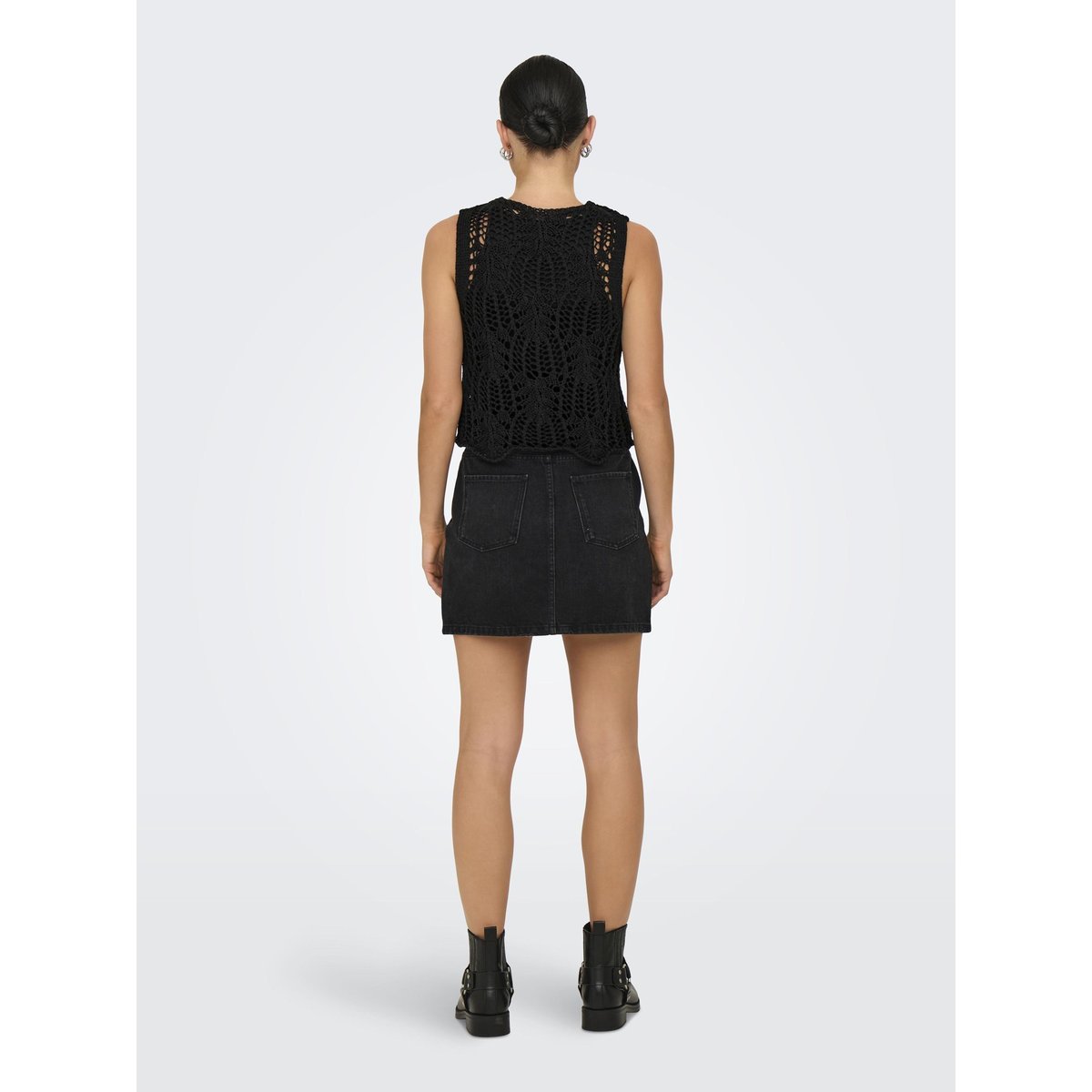 Gilet noire - black, ONLY