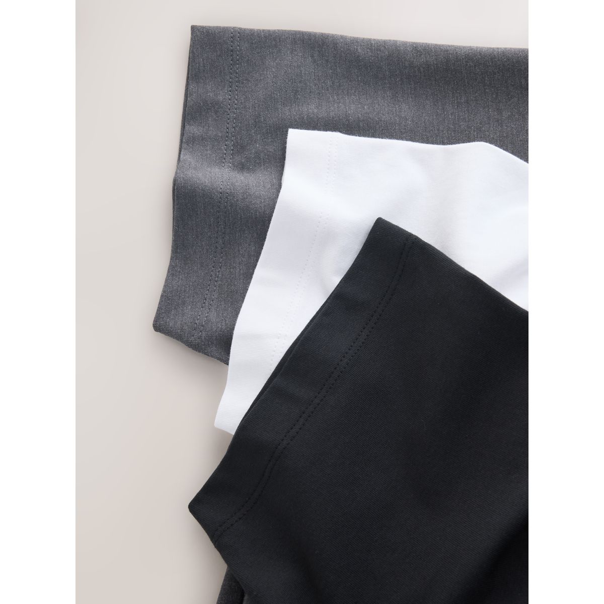 Polos en jersey, lot de 3 blanc/gris/noir, NEXT