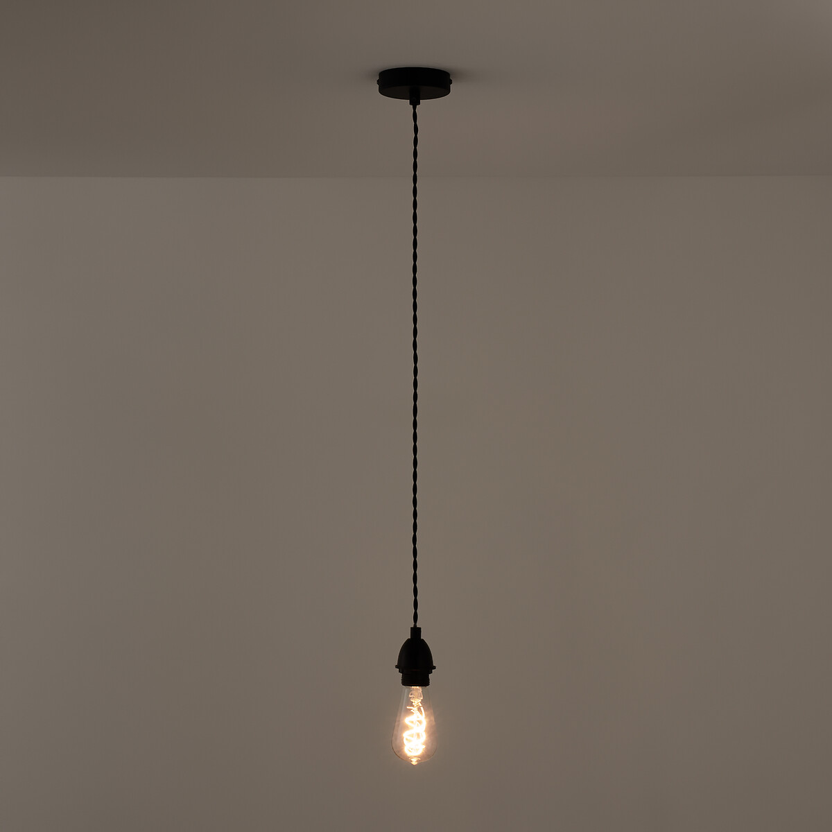 Cavo elettrico per lampadario E27, Baulind nero , LA REDOUTE INTERIEURS