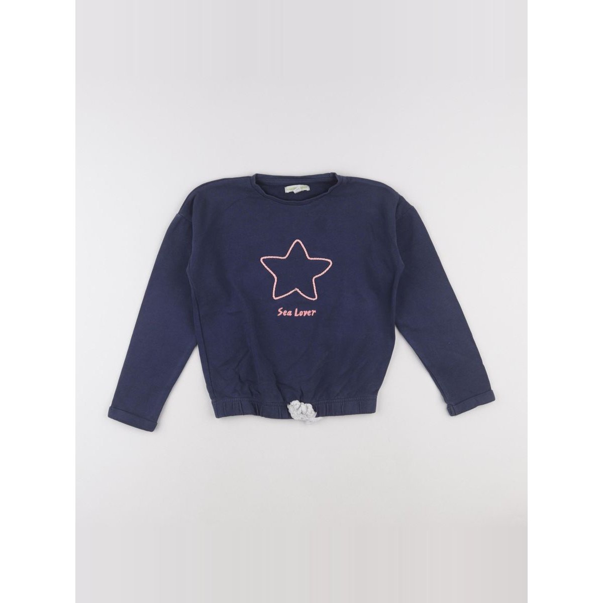 Sweat - Etat satisfaisant bleu, VERTBAUDET