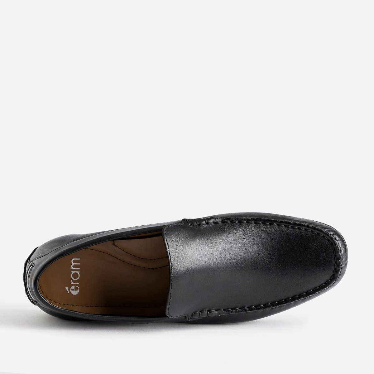Mocassin en cuir WODYA noir, ERAM