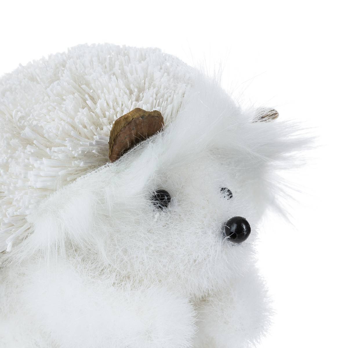 Décoration Peluche en imitation fourrure blanc, ATMOSPHERA