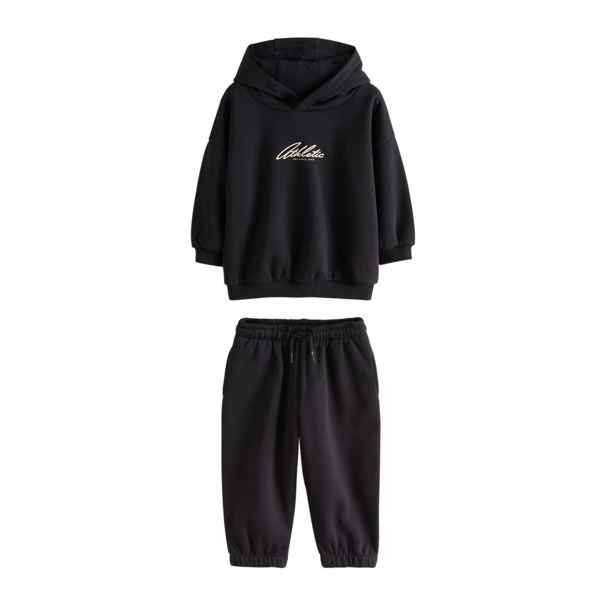 Sweat à capuche et pantalon de jogging, 4 pcs vert/noir, NEXT
