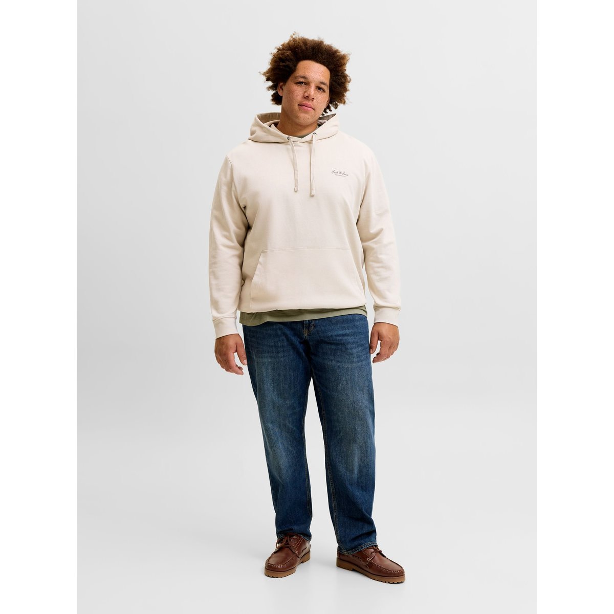 Sweat À Capuche moonbeam, JACK & JONES