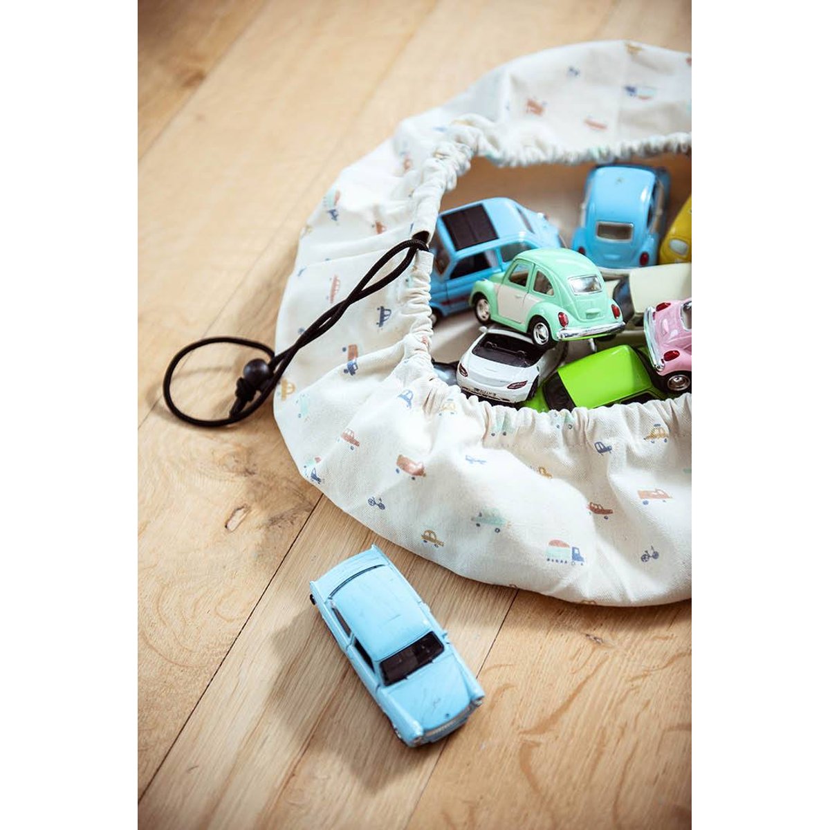 sac de rangement mini - cars blanc coquille, PLAY&GO