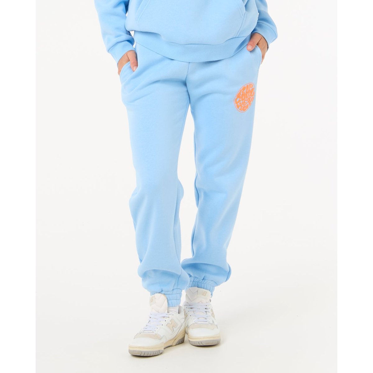 Pantalon ICONS OF SURF TRACK PANT bleu moyen/orange, RIP CURL