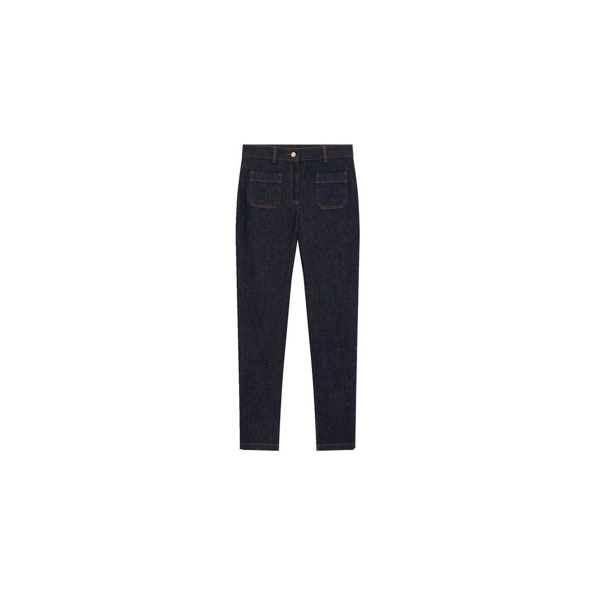 Pantalon slim élégant POMMYDENIM denim brut, CAROLL