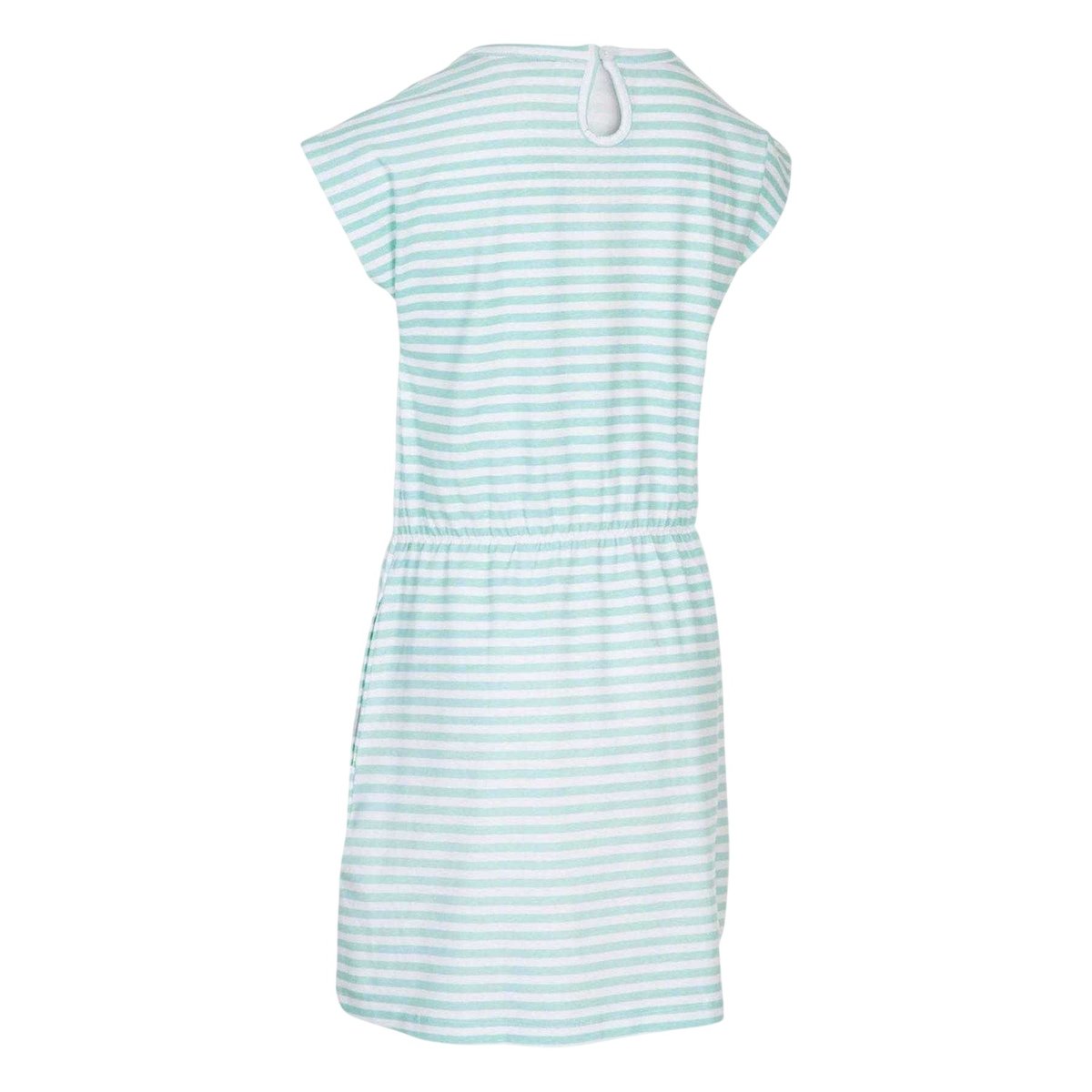 Robe manches courtes motif/style à rayures vert, TRESPASS