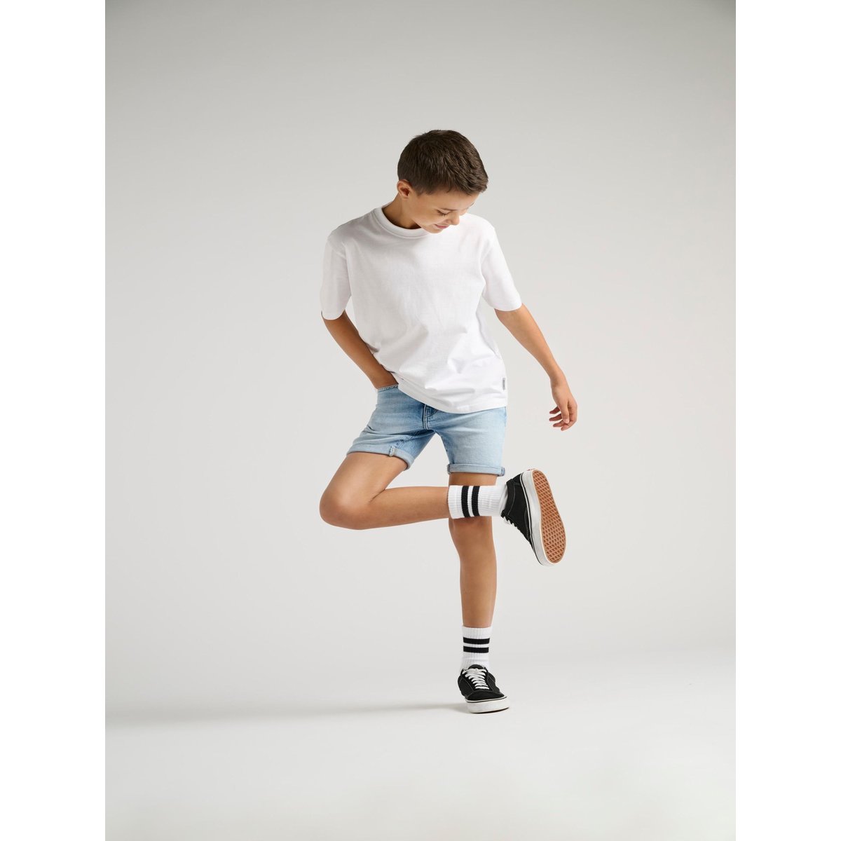 Short En Denim light blue denim, ONLY & SONS JUNIOR