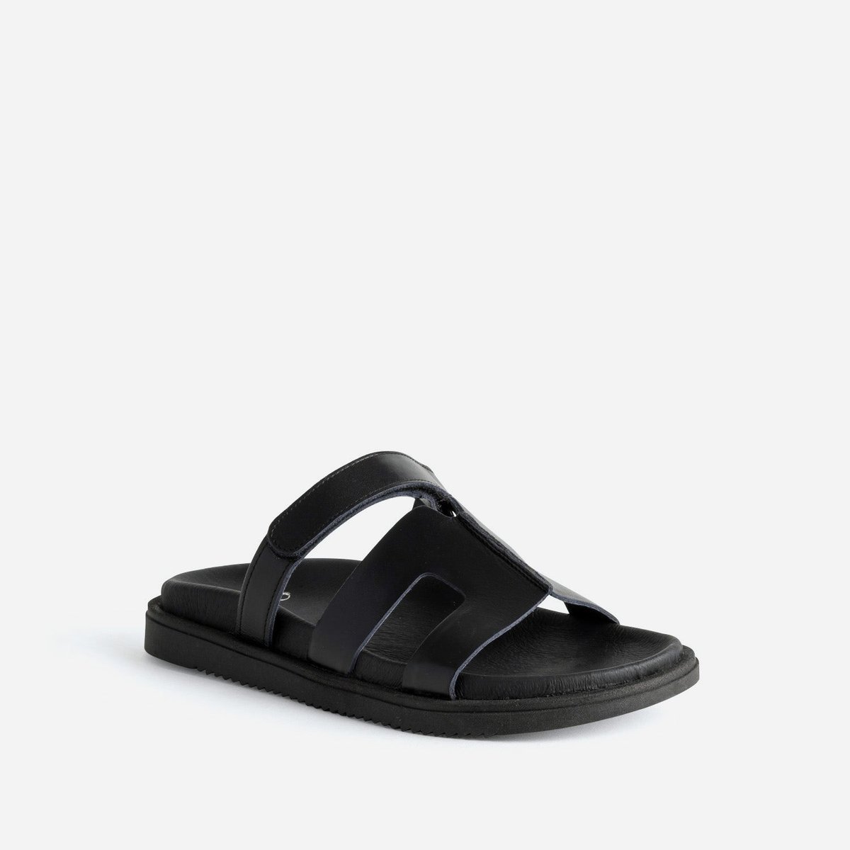 Mule en cuir MAIANE noir, TEXTO