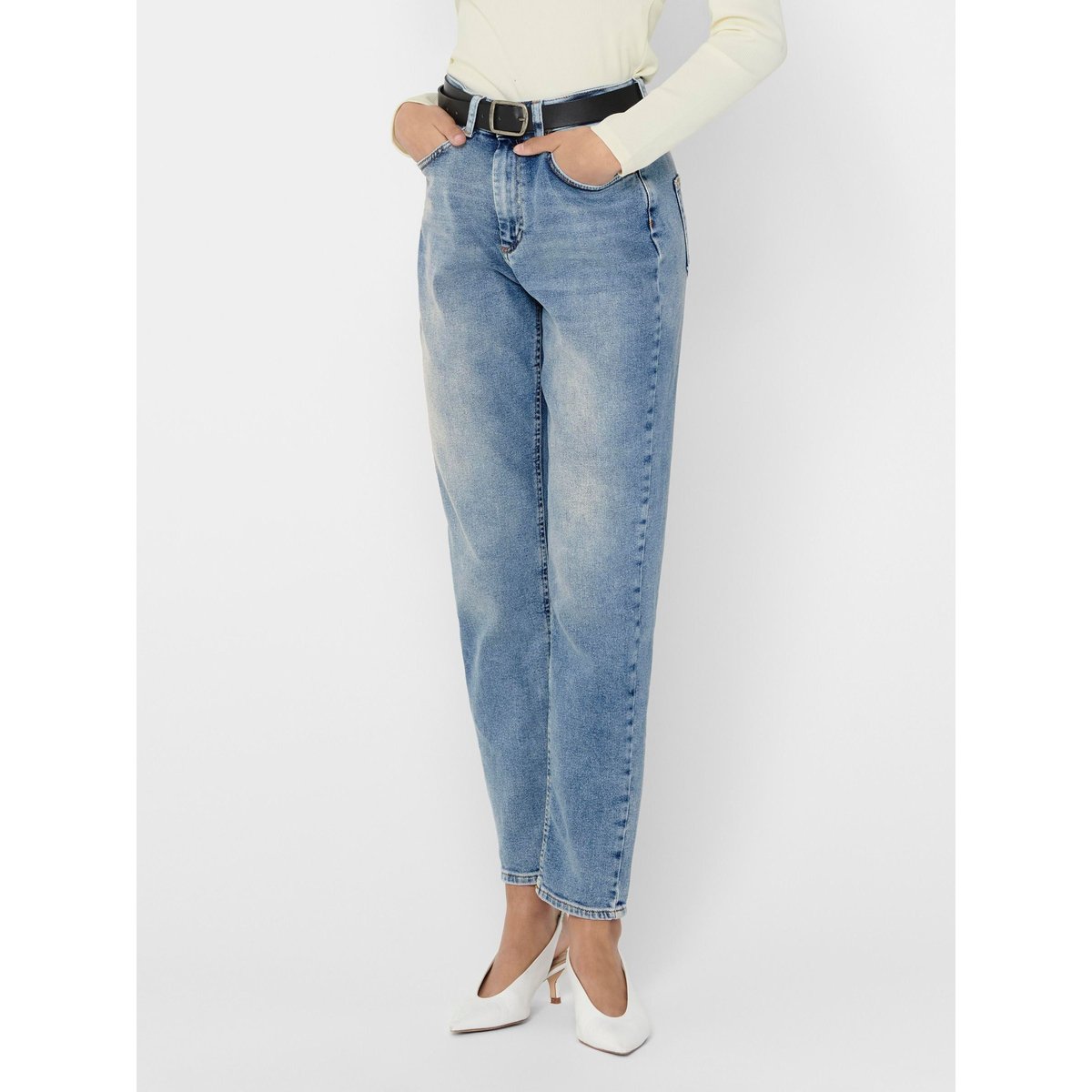 Jean Mom light blue denim, ONLY