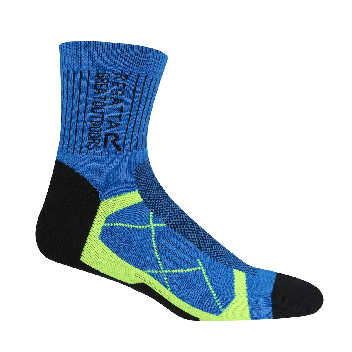 Chaussettes de sport noir / bleu, REGATTA