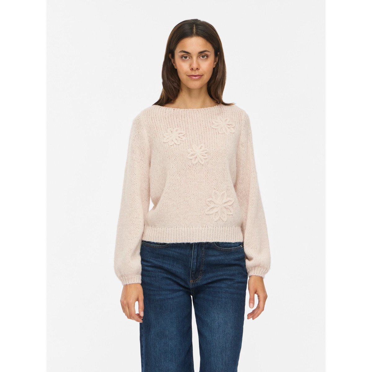 Pull En Maille blanc - birch1, VILA