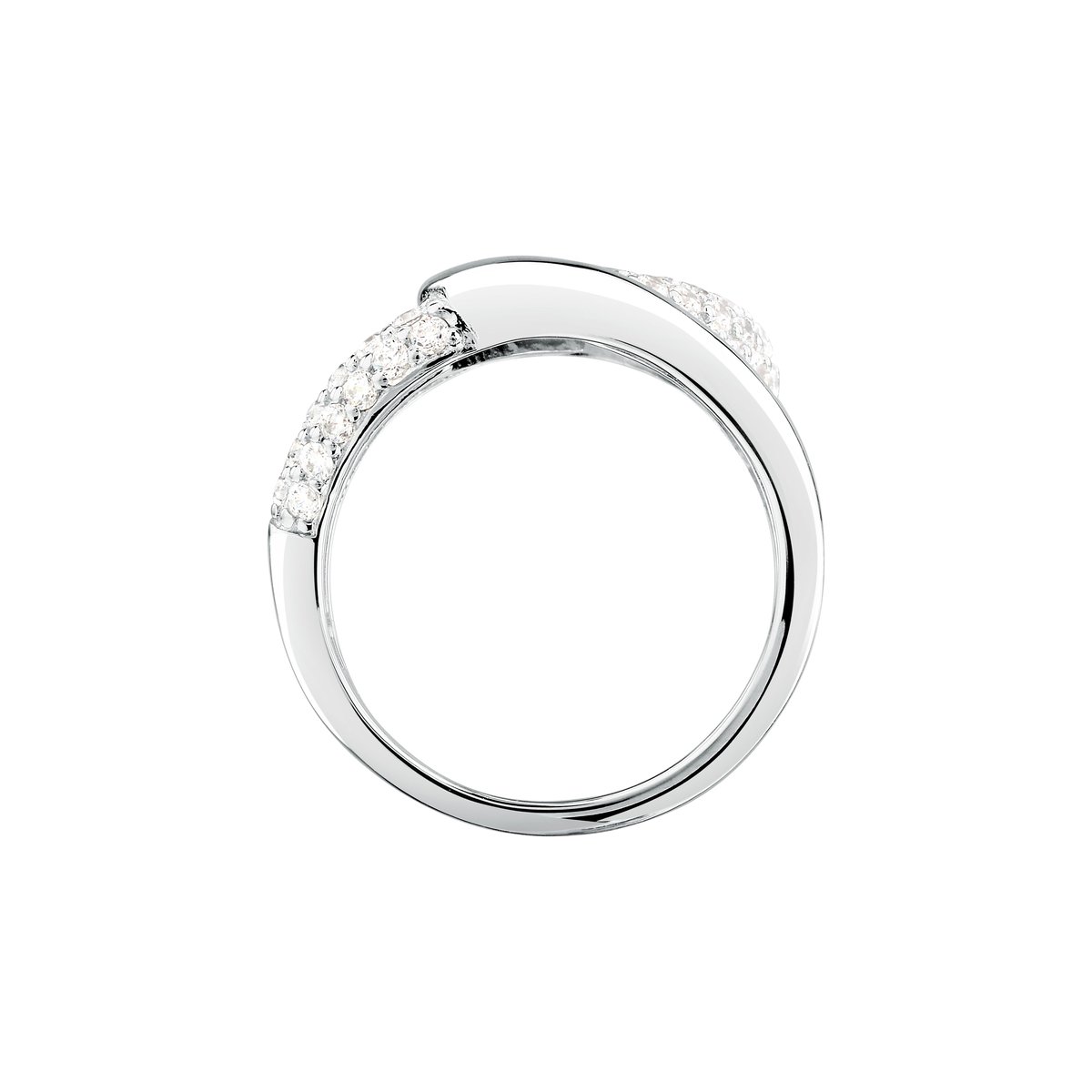 Bague PAVE' argent, MORELLATO