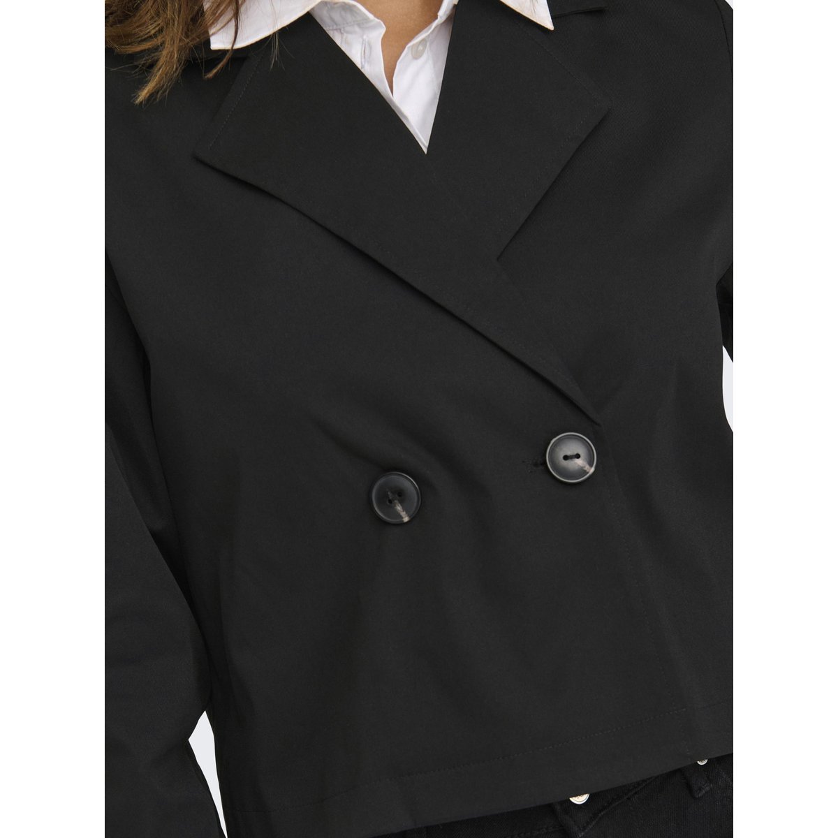 Trench Coat noire - black, ONLY