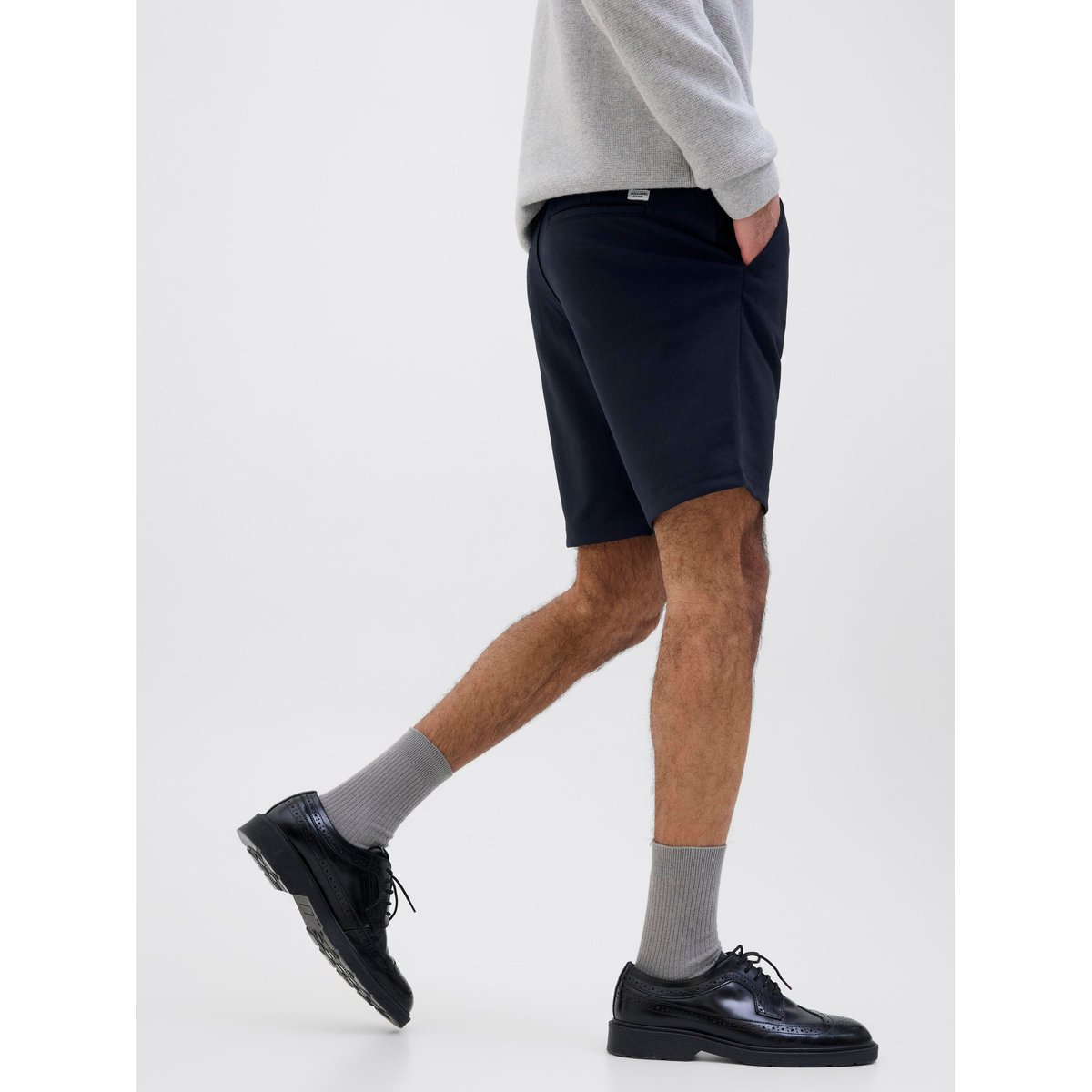 Short Chino navy blazer, JACK & JONES