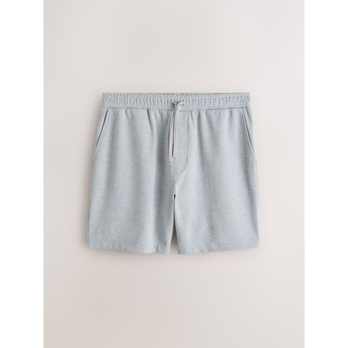 Short en jersey à chevrons gris, NEXT