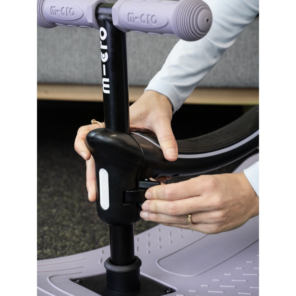 Mini Micro Rock  Go LED - Lavande violet, MICRO MOBILITY