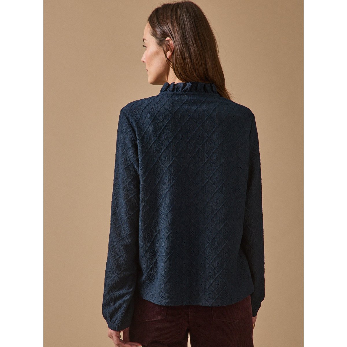 T-shirt blouse - Coupe Noémie encre, CYRILLUS