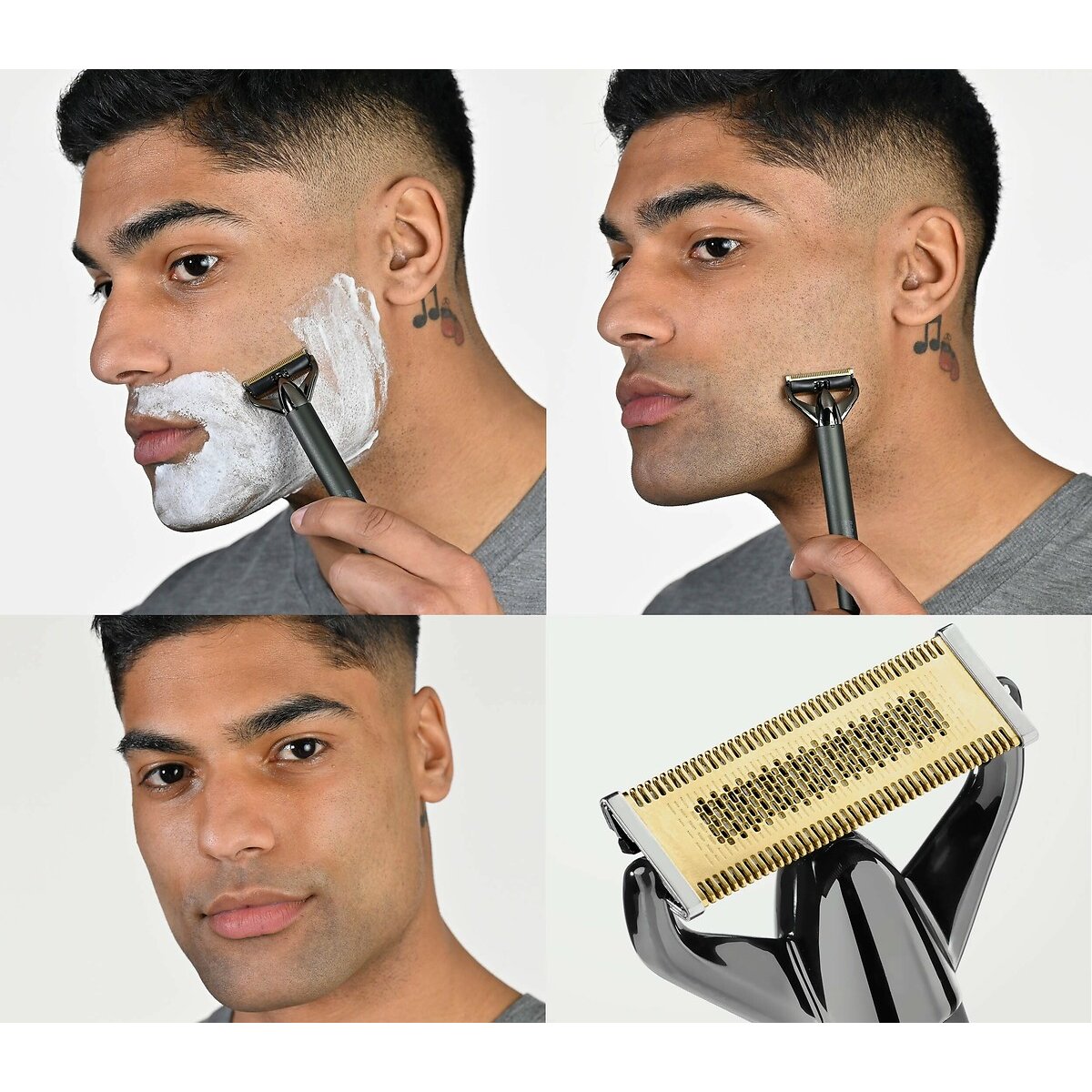 Tondeuse barbe et rasoir X-BLADE OT991E noir, BABYLISS