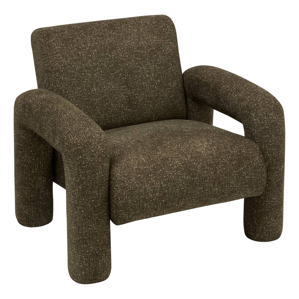 Fauteuil ELYON vert kaki, ATMOSPHERA