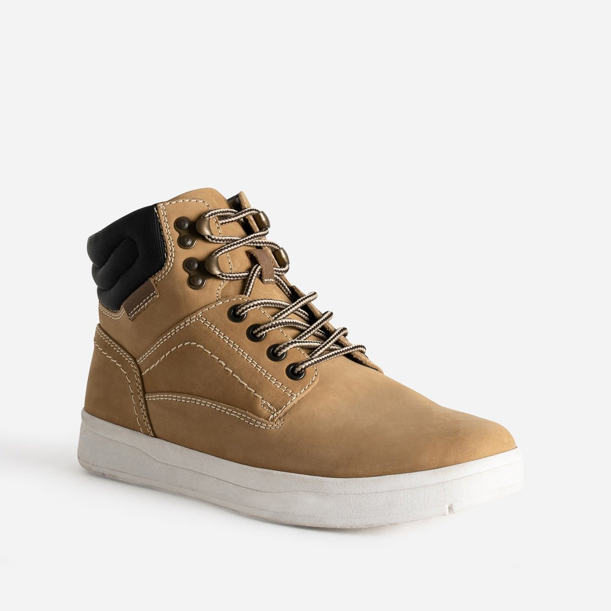 Basket en cuir DRYS camel, ERAM