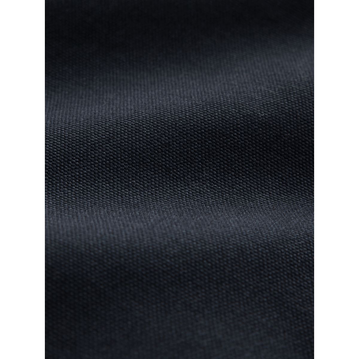 Veste en toile déperlante et peau lainée bleu marine, NEXT