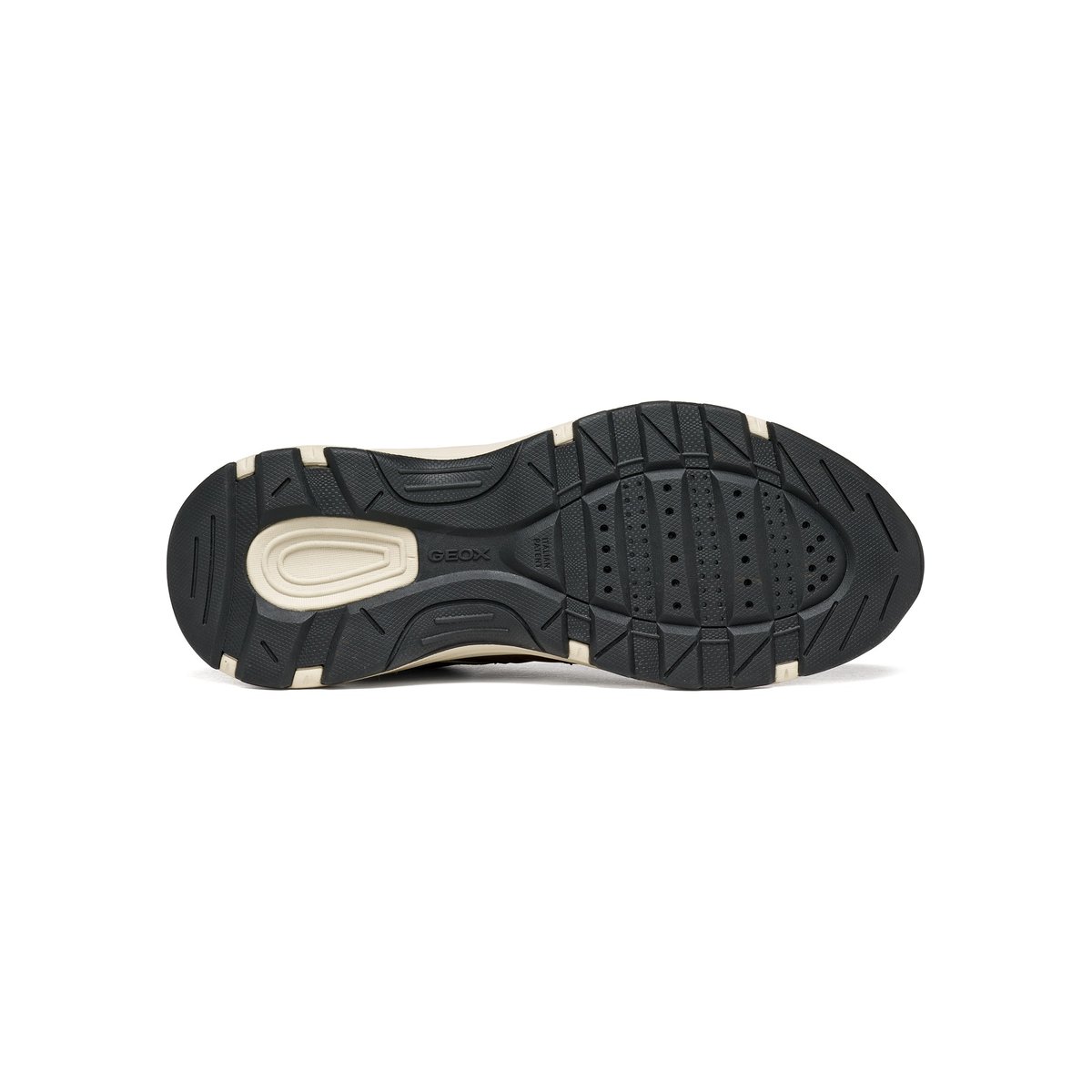 Baskets U SENALES B ABX marron/noir, GEOX