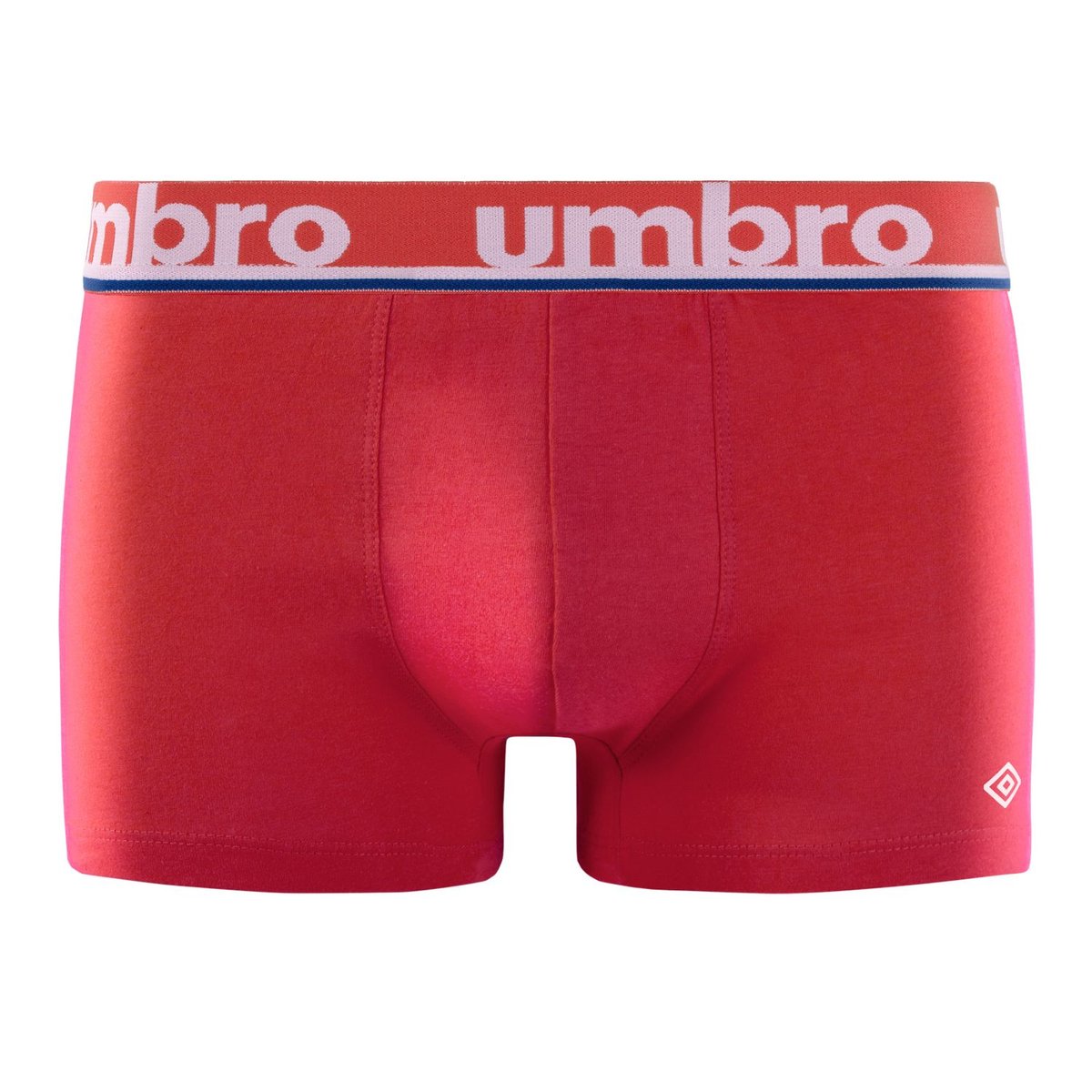 Lot De 4 Boxers en Coton bleu/rouge/noir/blanc, UMBRO