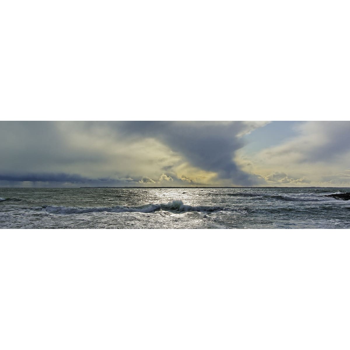 Tableau Mural Quiberon MER tableaux sur toile-bleu, CEANOTHE