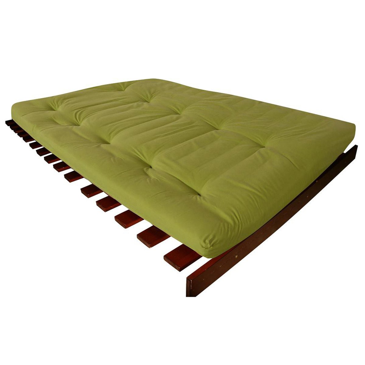 Matelas futon coton traditionnel, 13cm ecru, TERRE DE NUIT