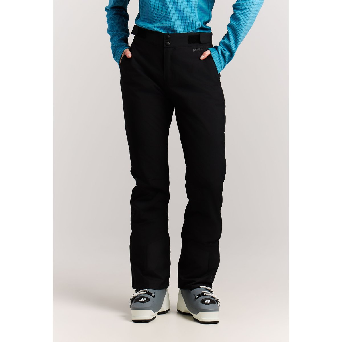 Pantalon de ski et de snowboard PRTVOLETA true black, PROTEST
