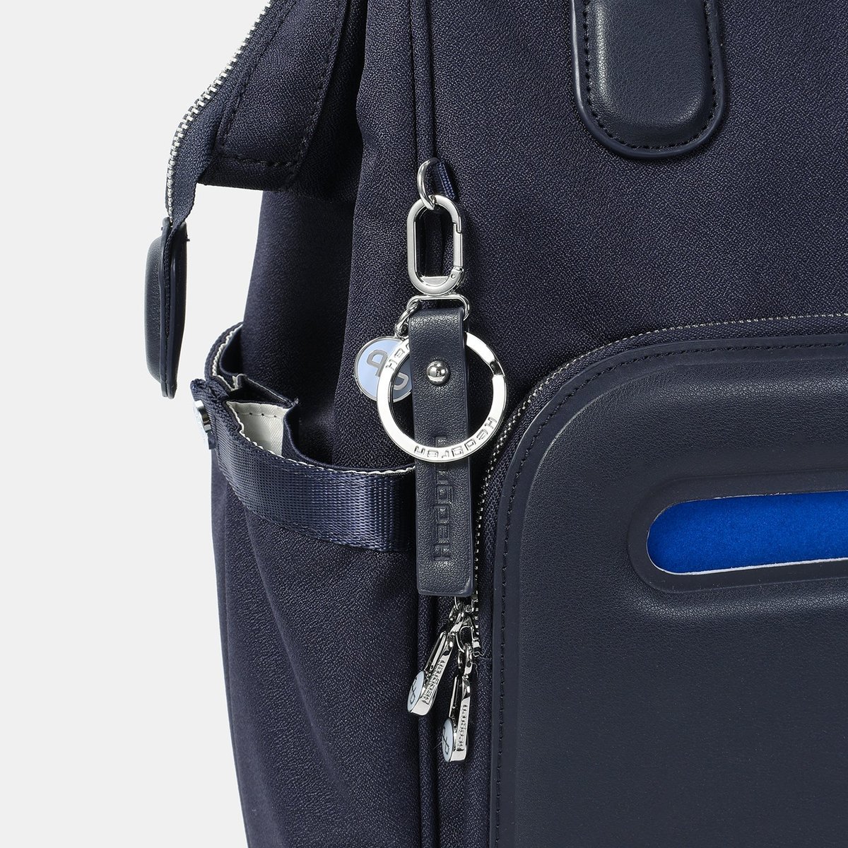 Sac ordinateur à roulettes grand volume sécurisé peacoat blue, HEDGREN