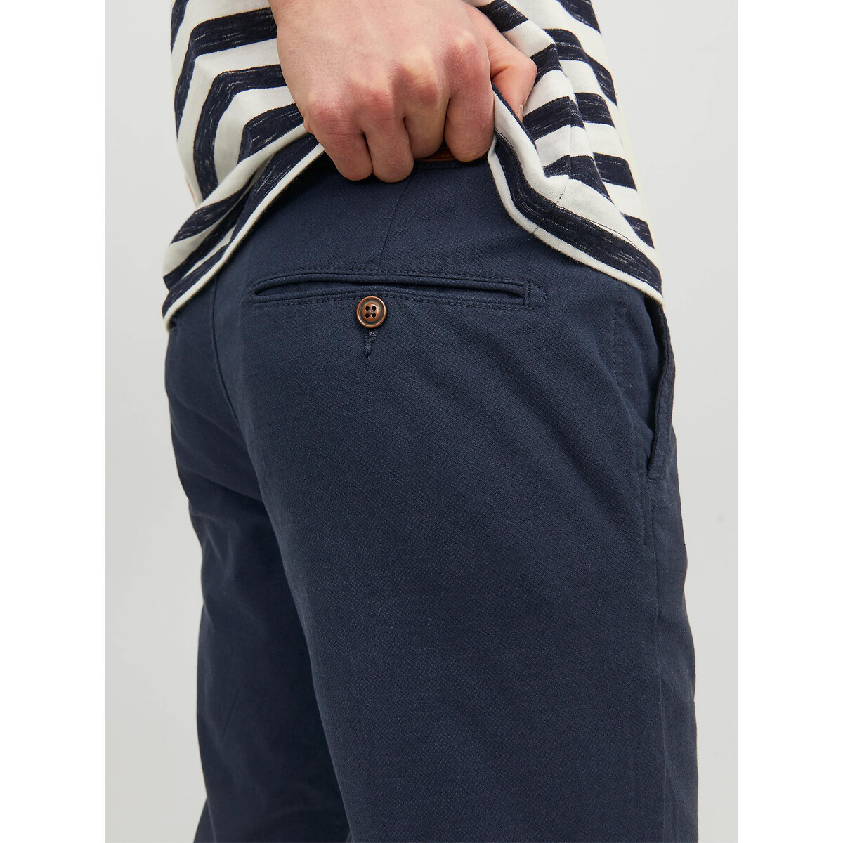 Pantalon chino, Marco bleu marine, JACK & JONES
