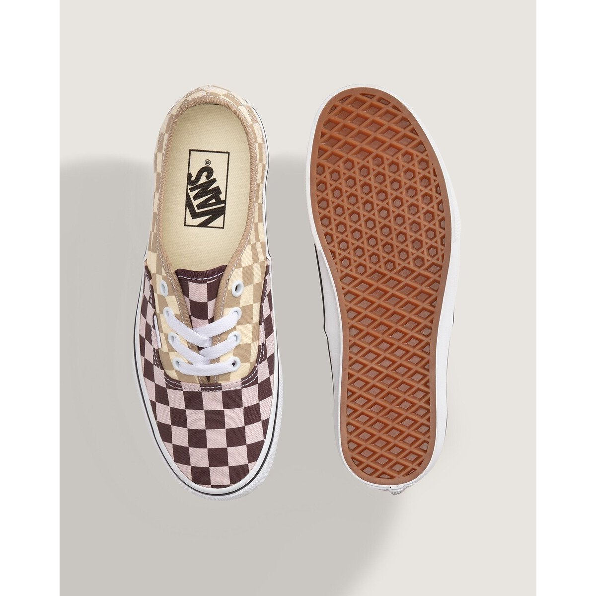 Baskets basses AUTHENTIC beige/violet, VANS