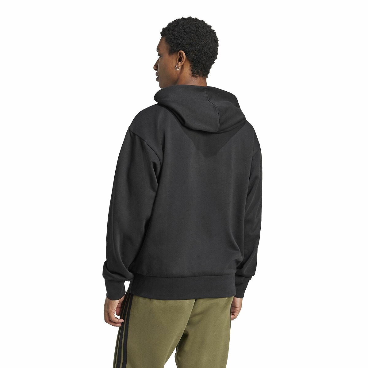 Sweat molleton à capuche essentiel Feelcozy noir, ADIDAS SPORTSWEAR