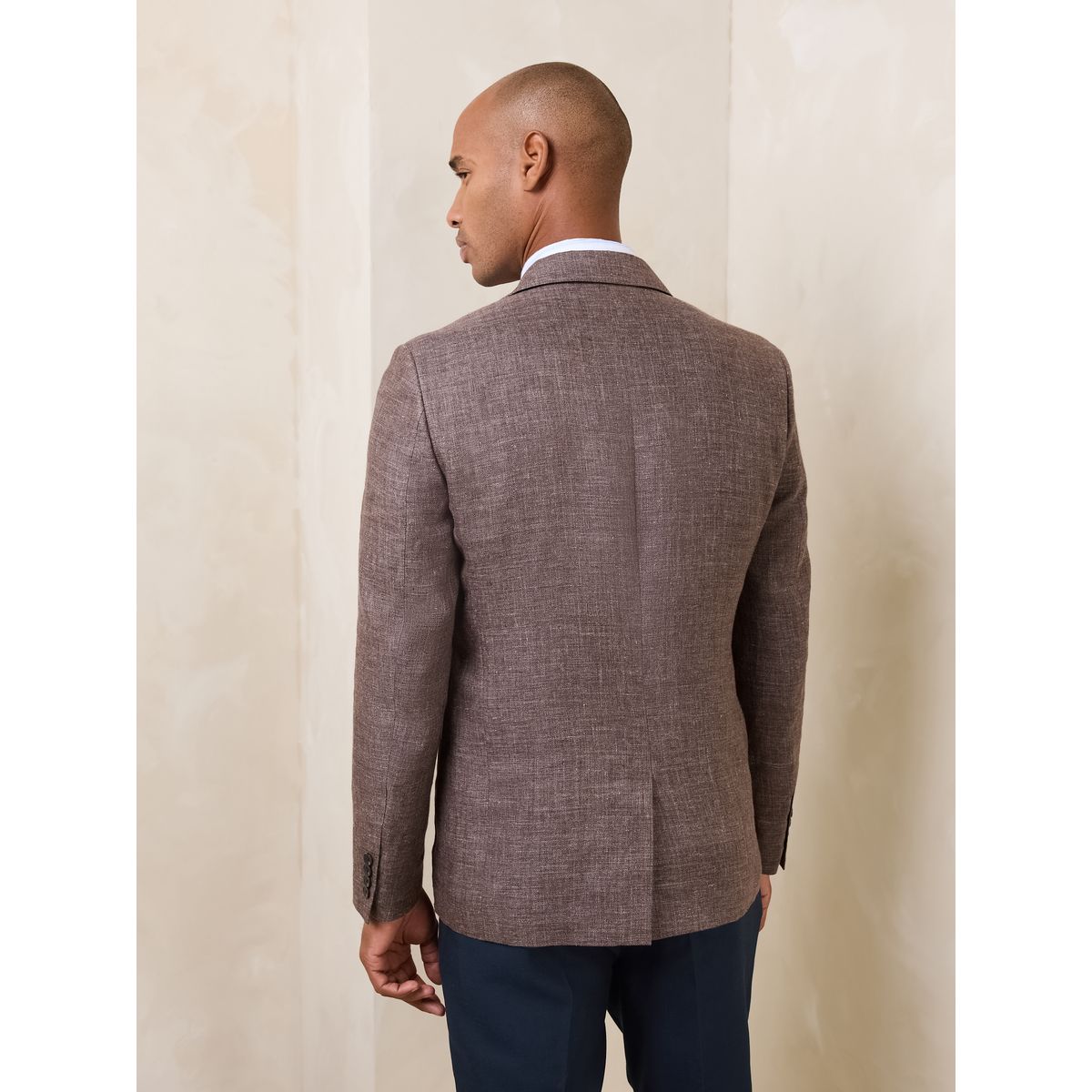 Blazer lin n. premium kew gardens marron, NEXT