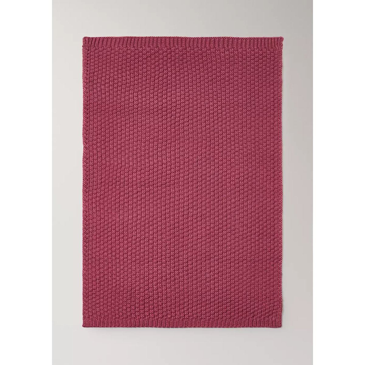 Couverture texturée crochet corail, MANGO HOME
