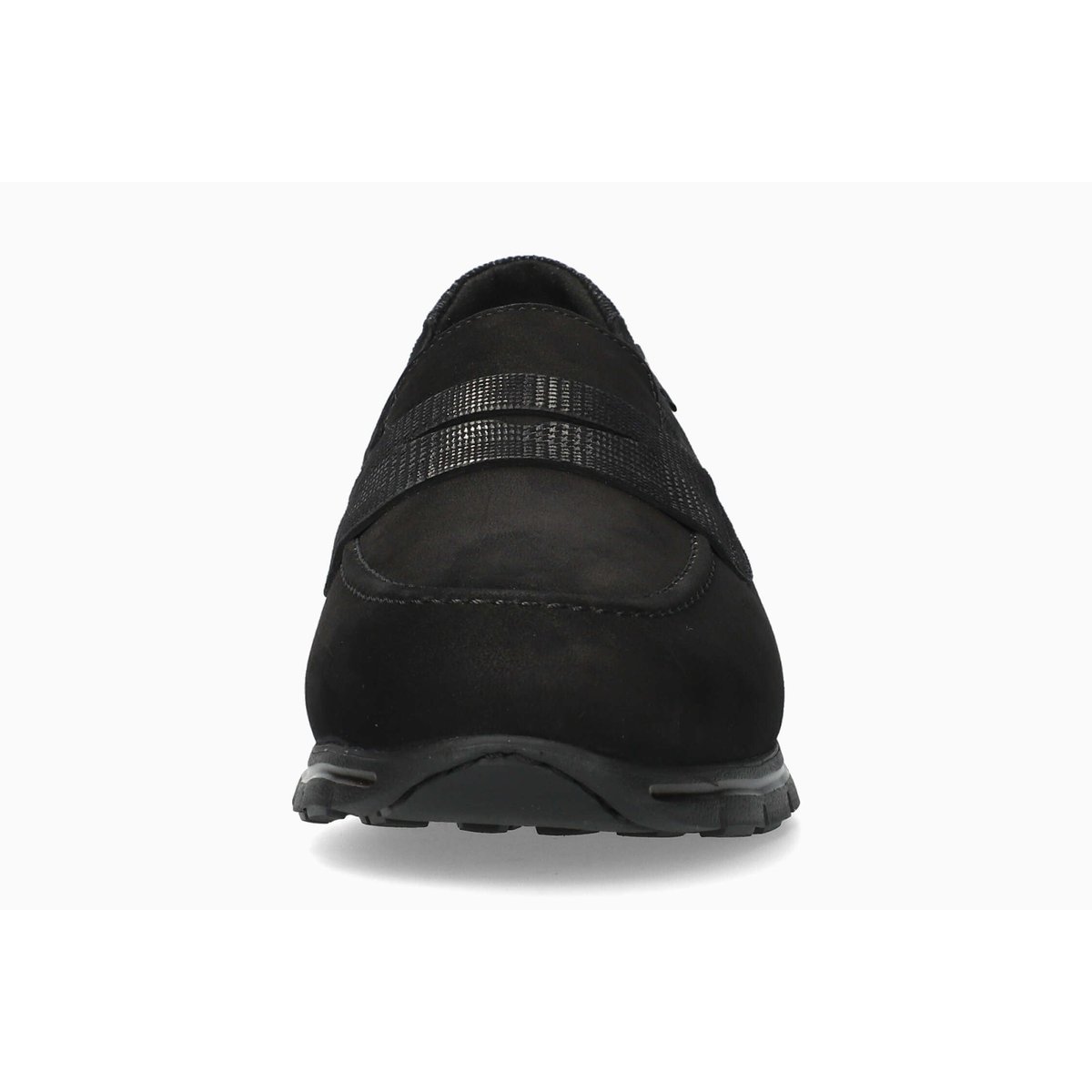 Mocassins en cuir ELYNA noir 5143, MEPHISTO