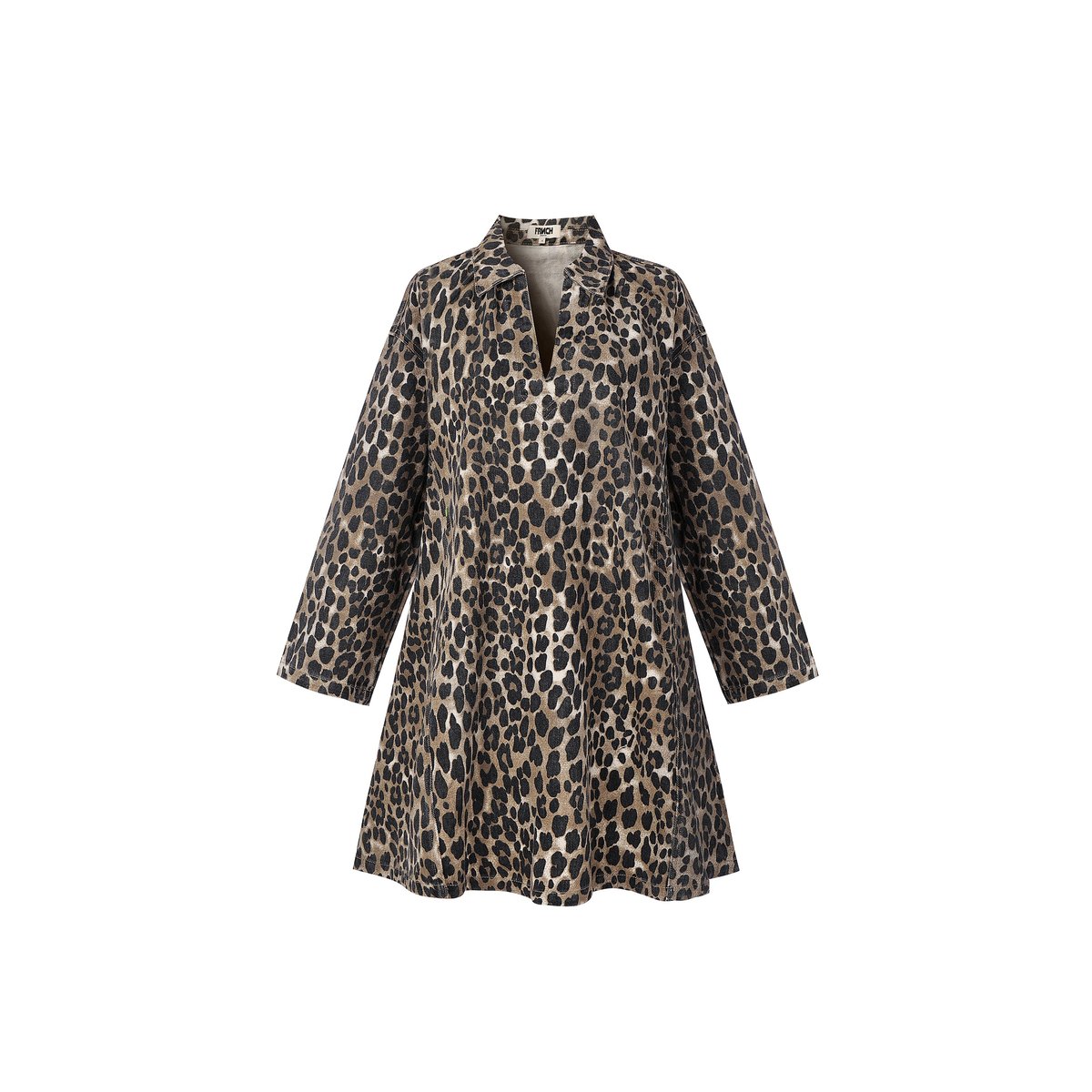 Robe en coton à motif léopard CHARDON leopard, FRNCH