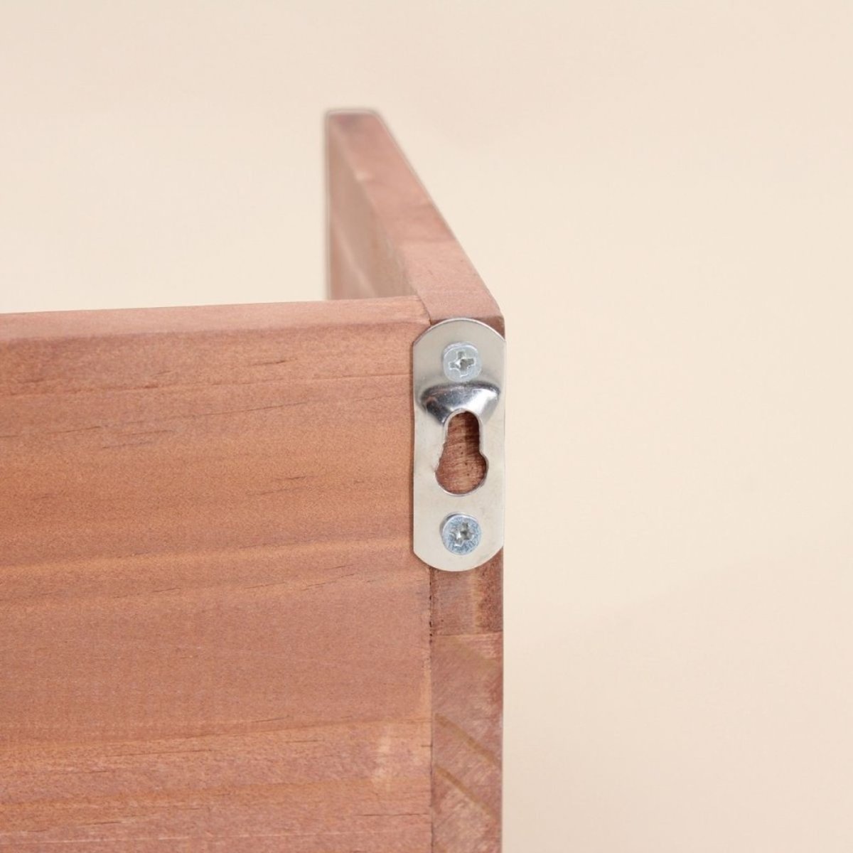 Etagère murale en bois 50cm naturel, ORNAMI