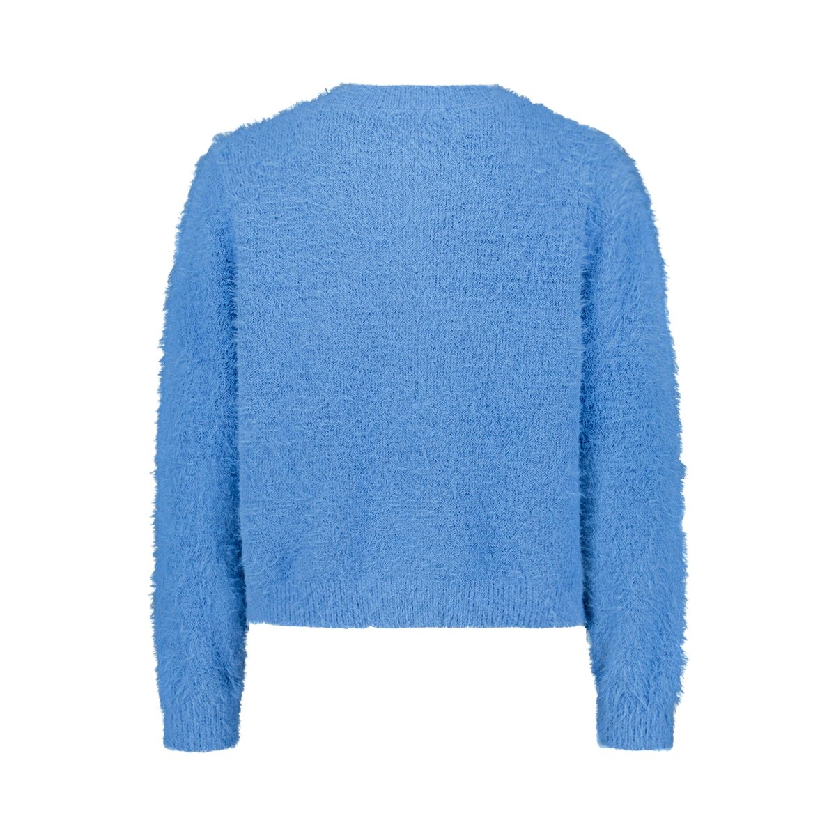 Cardigan en maille à teneur en fil fantaisie azurine, BETTY & CO