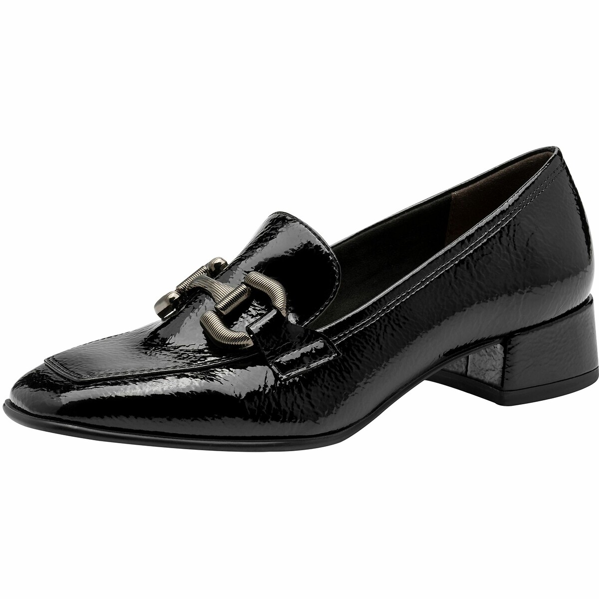 Mocassins vernis noir, TAMARIS
