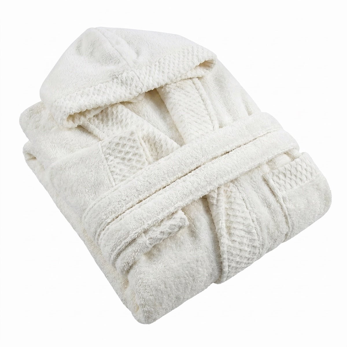 Peignoir Enfant en coton 400g/m² - ZERO TWIST ivoire, TRADITION DES VOSGES