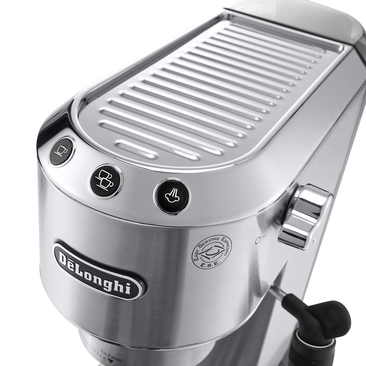 Expresso pompe ultra-compacte Dedica EC695.M inox, DELONGHI