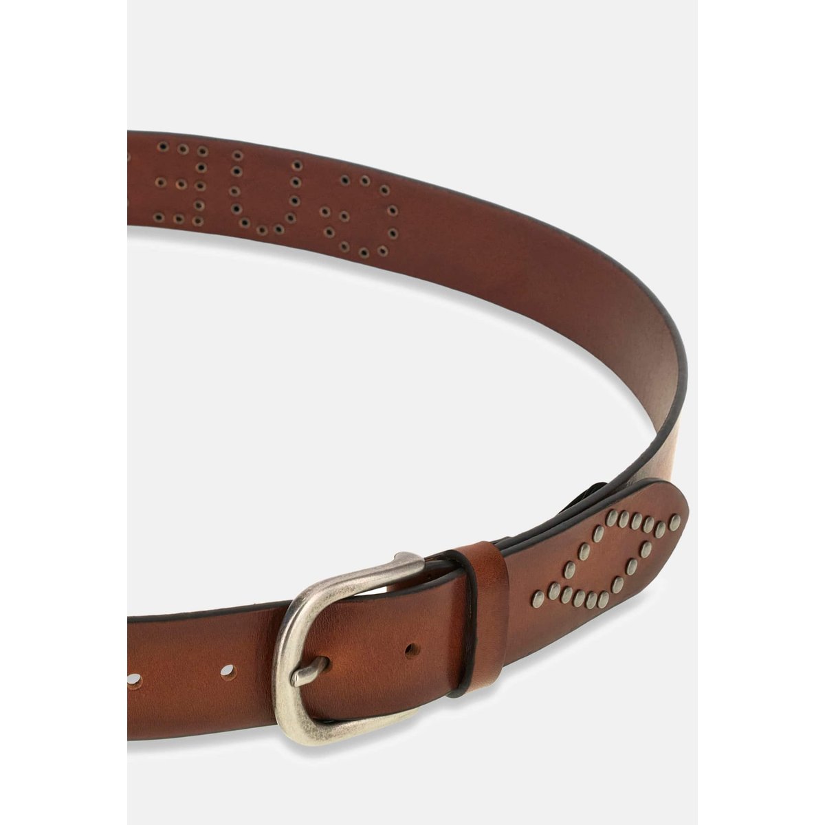 Ceinture En Cuir Véritable marron, GUESS JEANS