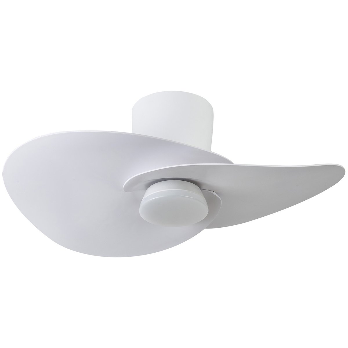 Ventilateur en métal, NENUFAR blanc, MANTRA