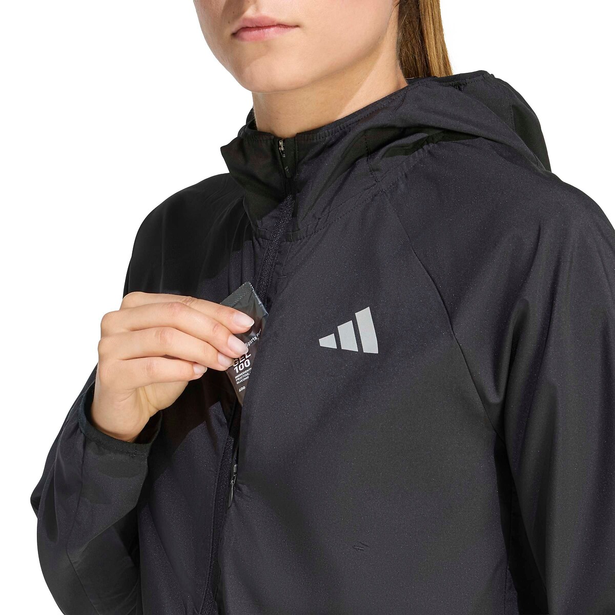 Veste de running Adi365 noir, adidas Performance