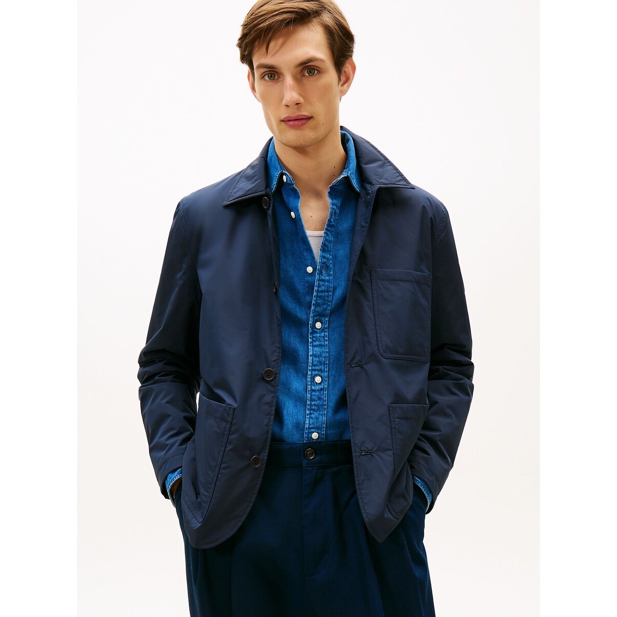 Veste packable bleu marine, TOMMY HILFIGER