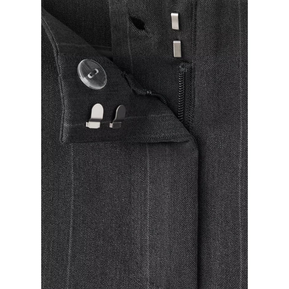 Pantalon wide leg à rayures tennis en contraste gris, MANGO TEEN